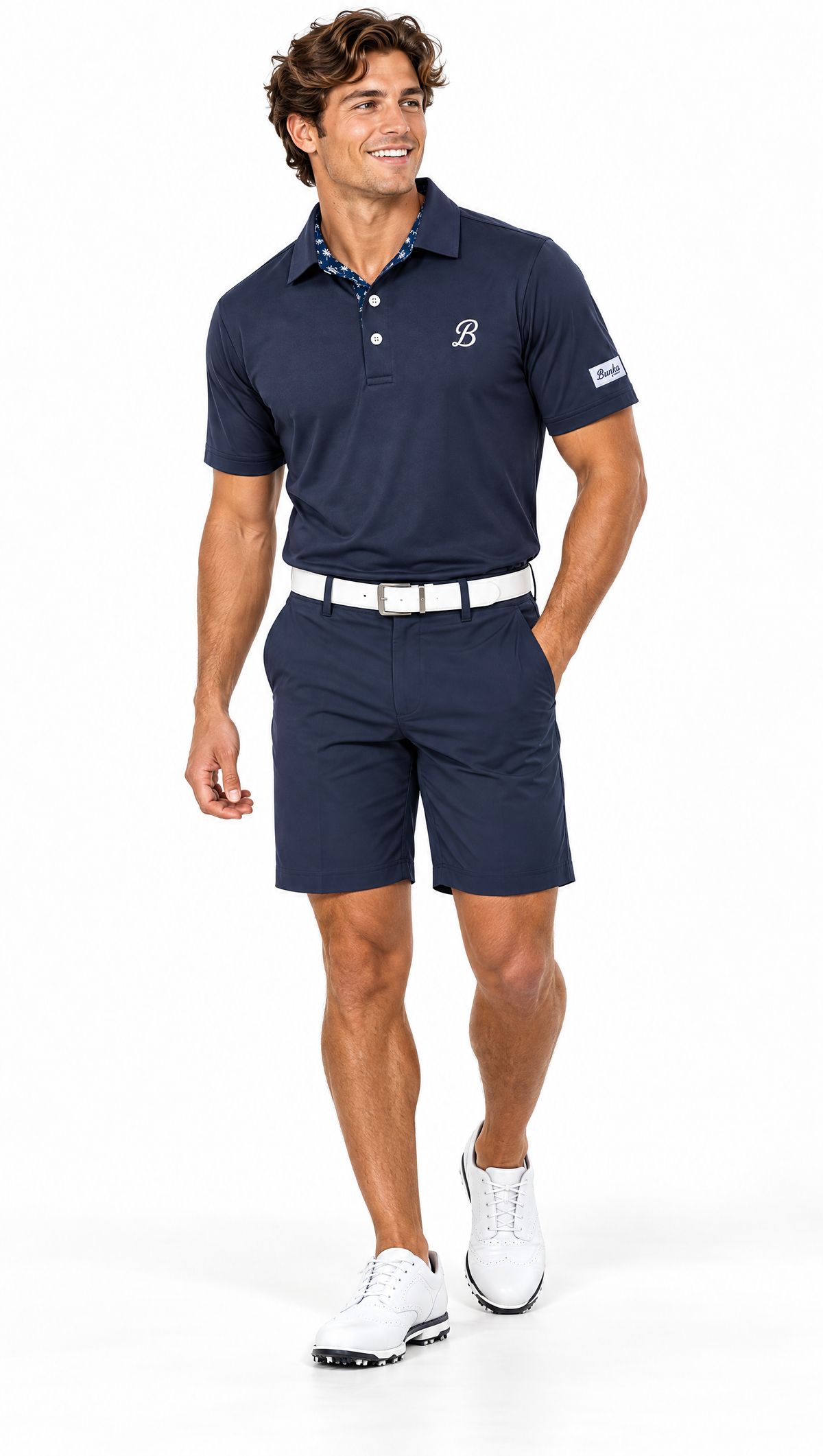 Clubhouse Piqué Polo - Navy