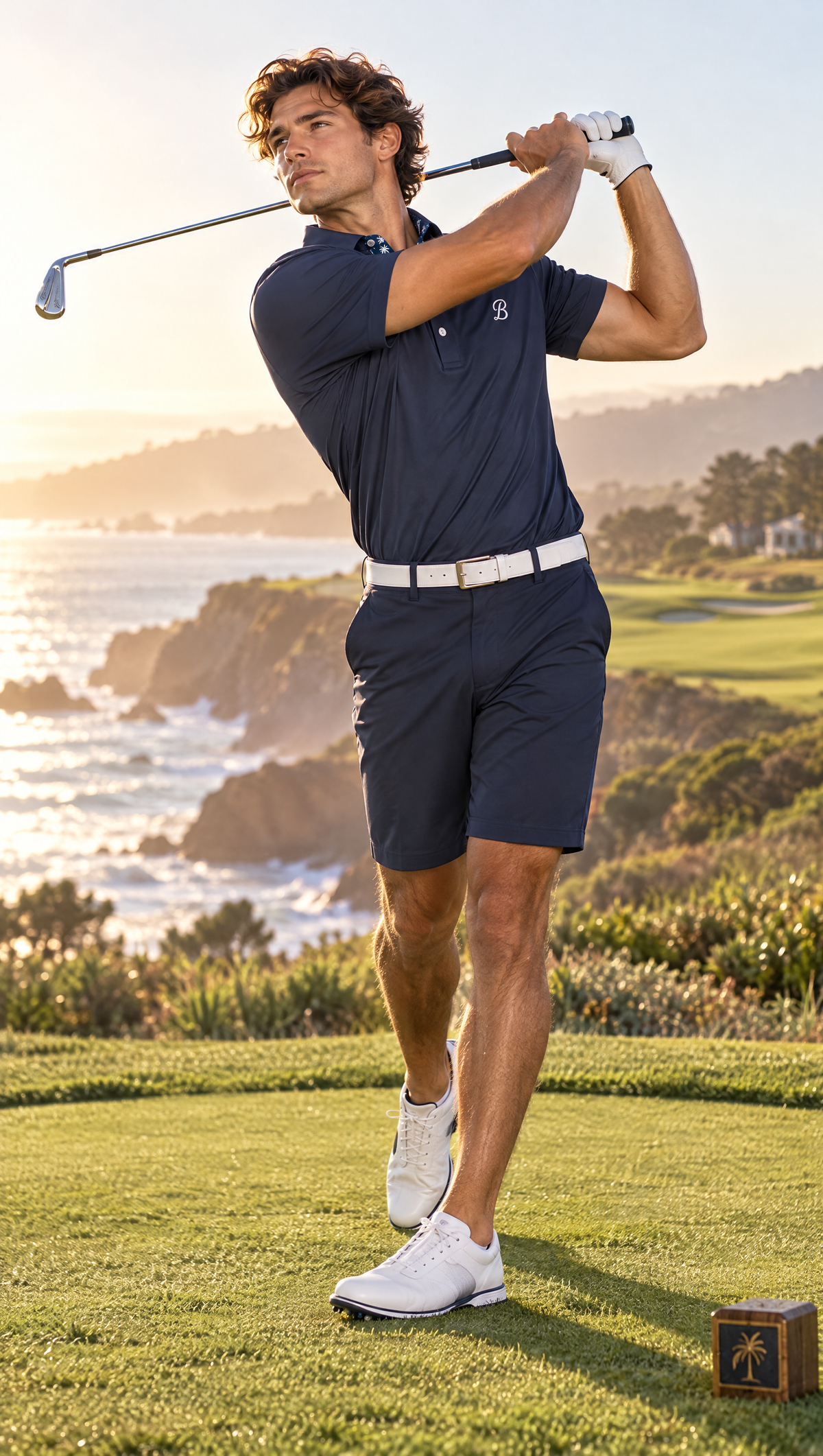 Clubhouse Piqué Polo - Navy