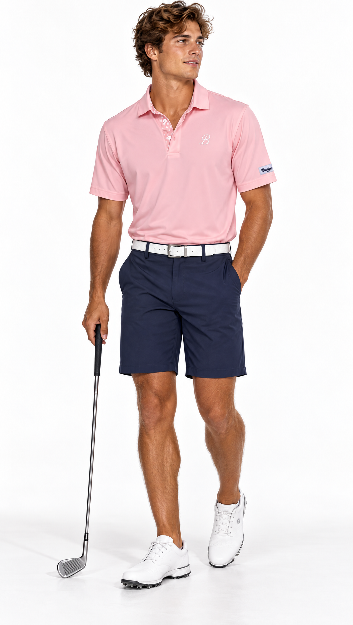 Clubhouse Piqué Polo - Pink